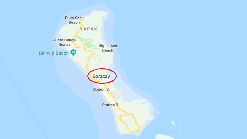 خرائط بوراكاي لمساعدتك في التنقل في الجزيرة