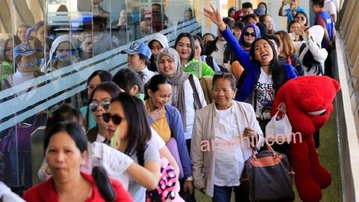 الحظر الشامل على أرسال العمالة الفلبينية الى الكويت